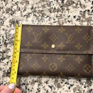 Authentic Louis Vuitton passport wallet
